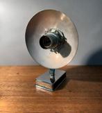 Vintage scandinavische chroom RVS wandlamp.185, Ophalen of Verzenden, Gebruikt, Metaal, Vintage