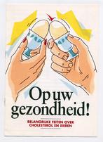 Productschap Vee Vlees Ei - Cholesterol en eieren, Ophalen of Verzenden, Nieuw, Productschap Vee Vlees Ei, Folder