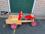 Houten Bakfietsje voor de Kleintjes, Ophalen, Gebruikt, Duwvoertuig