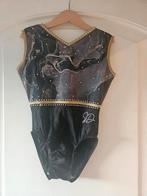 Turnpakje Sparkle and Dreams maat cla, Sport en Fitness, Turnen, Gebruikt, Turnpak(je), Grijs, Kindermaat 122 t/m 140
