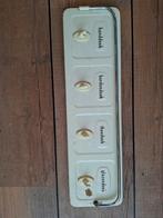 Retro Brabantia Doekenrekje - Crème, Wandkapstok, Gebruikt, Ophalen of Verzenden, Minder dan 100 cm