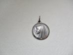 Zilverkleur vintage MARIA hangertje +Grot Lourdes Bernadette, Overige materialen, Verzenden, Zo goed als nieuw, Kruis of Symbool