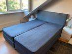 Boxspring 160 x 200 Leenbakker Alta, Huis en Inrichting, Ophalen, Gebruikt, Tweepersoons, 200 cm