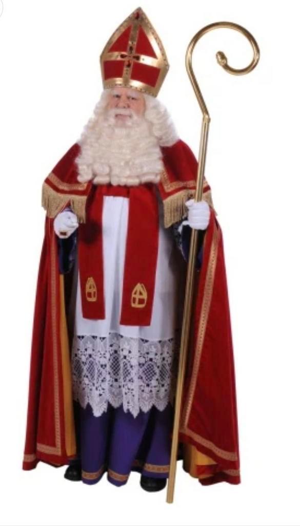 Sinterklaas (Stefan)  & 2 luxe Pietenpakken - ZGAN!, Diversen, Sinterklaas, Zo goed als nieuw, Ophalen of Verzenden