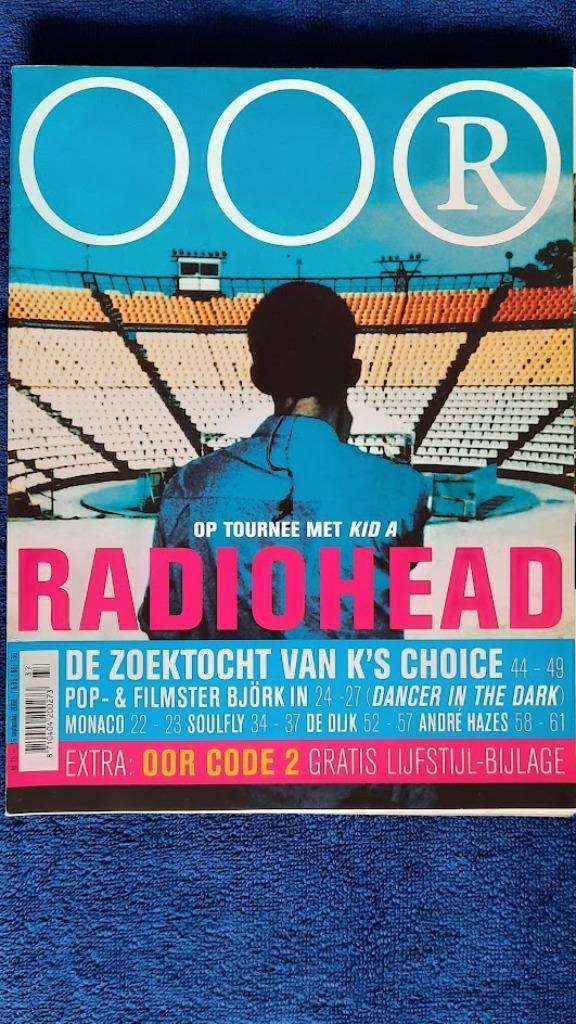 OOR 19-2000 Radiohead K's Choice Bjork Soulfly De Dijk Hazes, Boeken, Tijdschriften en Kranten, Zo goed als nieuw, Muziek, Film of Tv