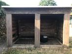 Houten Hok, Ophalen, Gebruikt