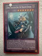 Dark Magician Girl the Dragon Knight yugioh Secret Rare, Hobby en Vrije tijd, Verzamelkaartspellen | Yu-gi-Oh!, Nieuw, Foil, Losse kaart