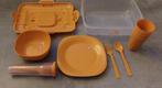 Easy Camp Servies Set - Oranje, Ophalen, Nieuw, Oranje, Overige typen