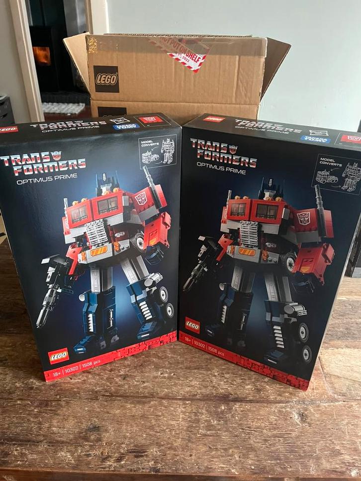 Lego 10302 Optimus Prime Icons Sealed, Kinderen en Baby's, Speelgoed | Duplo en Lego, Nieuw, Lego, Complete set, Ophalen of Verzenden