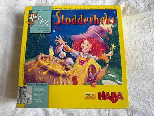 Haba spel Slodderheks, Kinderen en Baby's, Speelgoed | Educatief en Creatief, Zo goed als nieuw, Ophalen of Verzenden