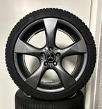 Origineel! Mercedes-Benz SLK C-Klasse Velgen + Winterbanden, 18 inch, Gebruikt, Banden en Velgen, Personenwagen