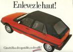 Citroen Visa cabriolet Folder, Ophalen of Verzenden, Zo goed als nieuw, Overige merken