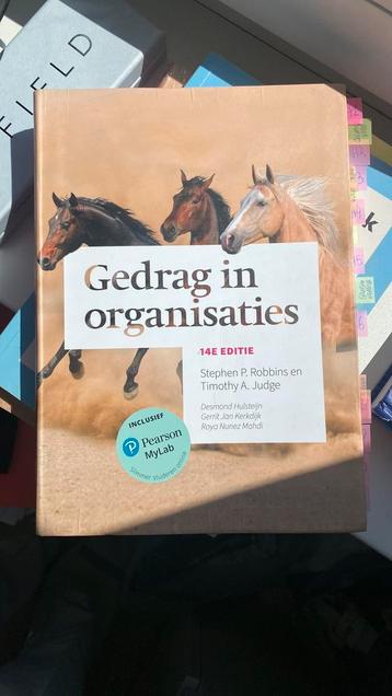Gedrag in organisaties beschikbaar voor biedingen