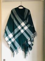 Omslagdoek GROEN-WIT geruit, Verzenden, Zo goed als nieuw