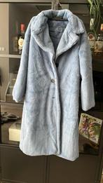 Fake fur jas blauw. NIEUW one size, Ophalen of Verzenden, Nieuw, Blauw