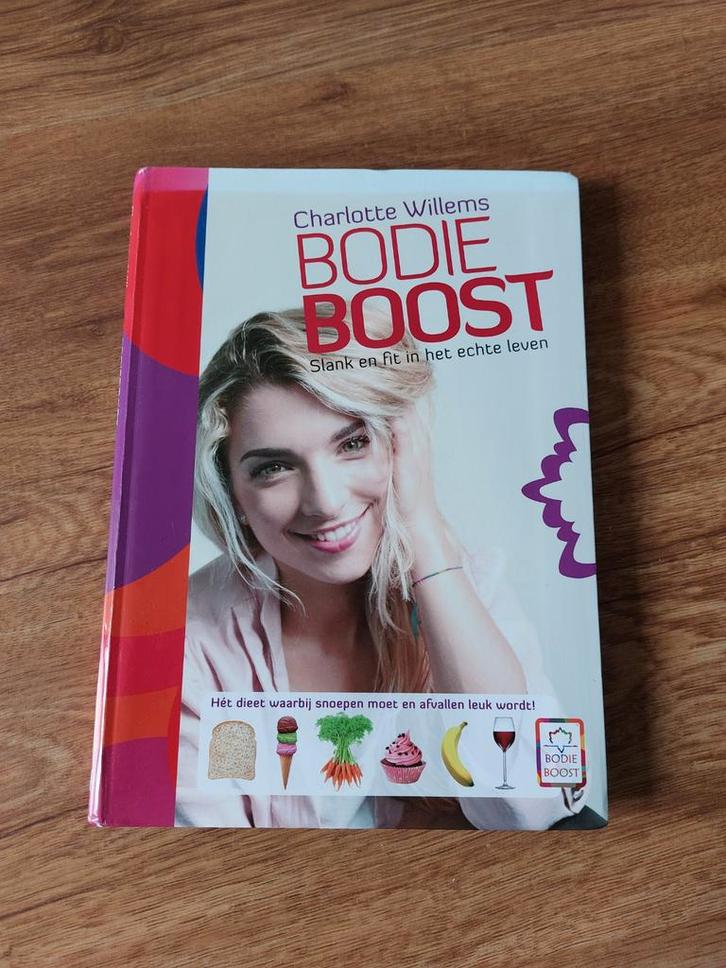 Charlotte Willems - BodieBoost, Boeken, Gezondheid, Dieet en Voeding, Zo goed als nieuw, Dieet en Voeding, Ophalen of Verzenden