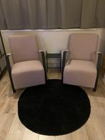 Zitmaxx stoelen 2x - roze zwart, Huis en Inrichting, Fauteuils, Zo goed als nieuw, Ophalen