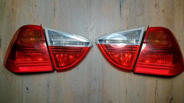 BMW E91 ('05-'08) complete set Achterlichten + lamphouders beschikbaar voor biedingen