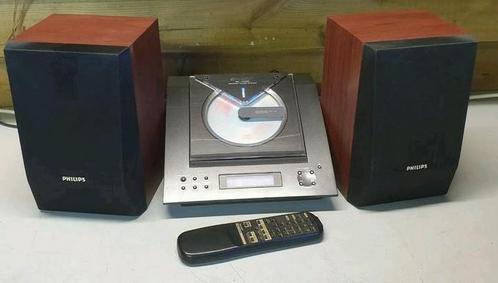 Sharp stereo set xl-1100 + philips speakers + bluetooth, Audio, Tv en Foto, Stereo-sets, Gebruikt, Cd-speler, Tuner of Radio, Speakers