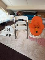 Stokke Steps Kinderstoel - Complete Set in Nette Staat, Ophalen, Zo goed als nieuw, Meegroeistoel, Aanschuifbaar
