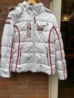Dames Ski Jas, Kleding | Dames, Jassen | Winter, Icepeak, Wit, Maat 42/44 (L), Ophalen of Verzenden