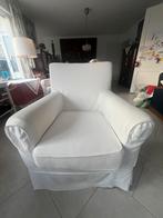 Ikea Ektorp Jennylund Fauteuil wit, Ophalen, 75 tot 100 cm, Zo goed als nieuw, 75 tot 100 cm