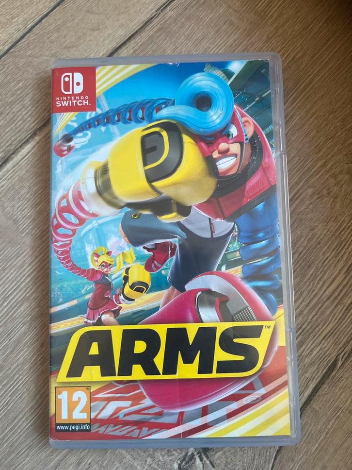 ARMS - Nintendo Switch - Vechtspel, Spelcomputers en Games, Games | Nintendo Switch, Zo goed als nieuw, Vechten, 1 speler, Vanaf 12 jaar
