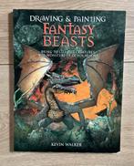 Fantasy Dieren / Fantasy beasts tekenboek, Ophalen of Verzenden, Gelezen, Tekenen en Schilderen