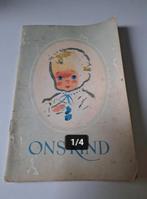 Boekje voor opgroeiend kind jaren 60 - Ons Kind - Nutricia, Ophalen of Verzenden, Gelezen