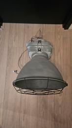 Stoere industriële lamp, Huis en Inrichting, Lampen | Lampenkappen, Ophalen, Zo goed als nieuw, Rond, 50 cm of meer