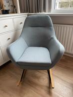 Jysk Schommelstoel - Grijze Relaxstoel, Huis en Inrichting, Ophalen, Zo goed als nieuw, Hout, Eén