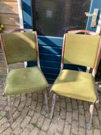 Vintage stoelen, Huis en Inrichting, Stoelen, Ophalen, Gebruikt, Overige kleuren, Vier