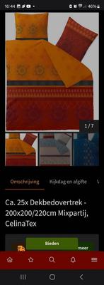 NIEUW in doos verpakkingBeddengoed & Elektrische Stoel - Mix, Huis en Inrichting, Overige kleuren, Overige maten, Hoeslaken of Sloop