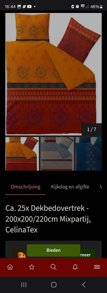 NIEUW in doos verpakkingBeddengoed & Elektrische Stoel - Mix, Huis en Inrichting, Slaapkamer | Beddengoed, Nieuw, Hoeslaken of Sloop