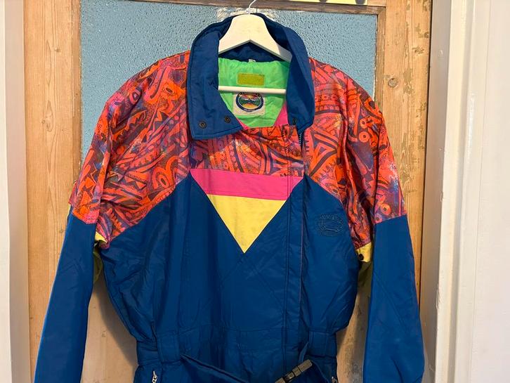 Retro Vintage Fout Skipak S 48, Kleding | Heren, Wintersportkleding, Zo goed als nieuw, Pak, Ophalen of Verzenden