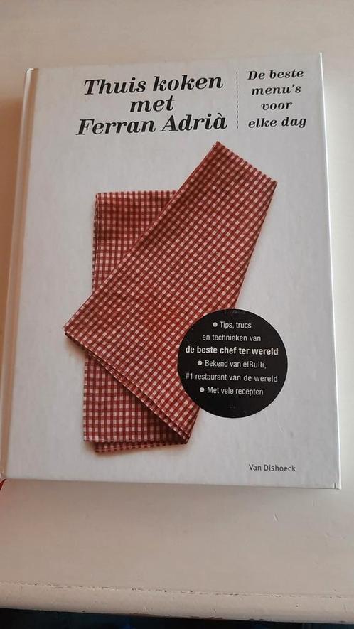 Ferran Adrià - Thuis koken met Ferran Adrià, Boeken, Kookboeken, Zo goed als nieuw, Ophalen of Verzenden
