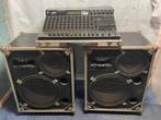Solton Commander 4000s en 2 boxen, Ophalen, Gebruikt, 10 tot 20 kanalen, Microfooningang