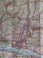 Plattegrond, Gelezen, Ophalen of Verzenden, Landkaart, 1800 tot 2000