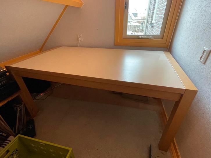 Bureau met keerbaar blad, Doe-het-zelf en Verbouw, Platen en Panelen, Gebruikt, Hout, 20 tot 50 mm, Ophalen