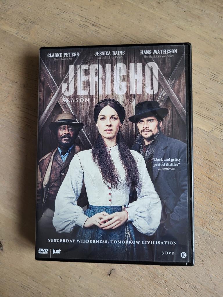 DVD Jericho serie 1 met Raines kostuumdrama, Alle leeftijden, Ophalen of Verzenden, Zo goed als nieuw