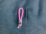 Porsche roze gevlochten sleutelhanger, Verzamelen, Sleutelhangers, Ophalen of Verzenden, Nieuw, Merk