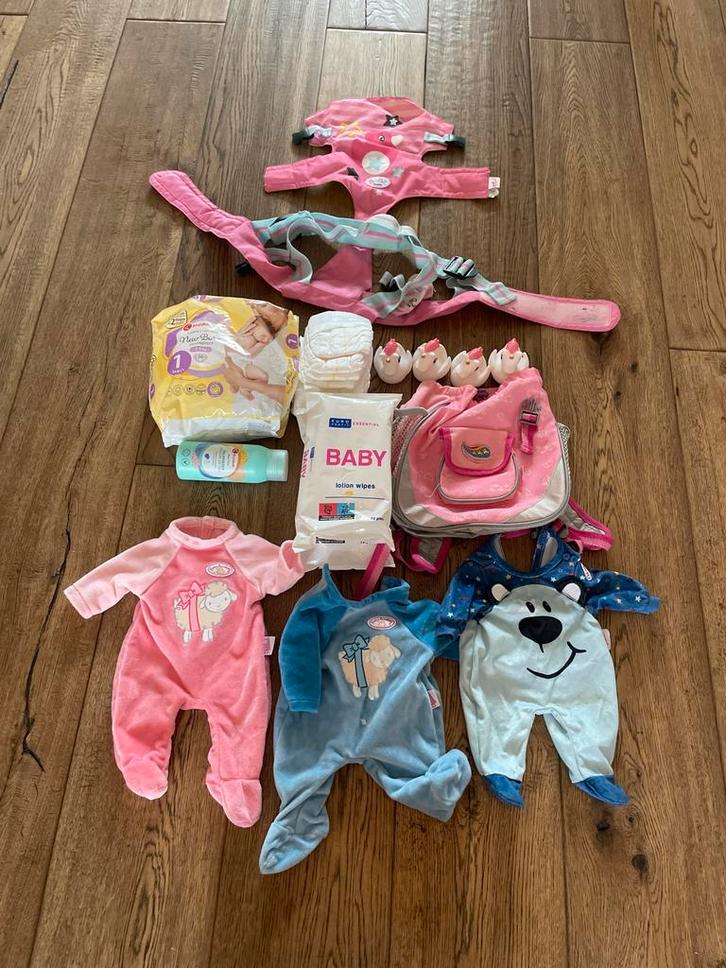 Baby Born & Annabell Accessoires Set, Kinderen en Baby's, Speelgoed | Poppen, Gebruikt, Babypop, Ophalen of Verzenden