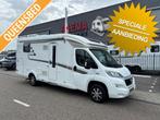 Hymer Tramp 598 GL Queensbed, Schotel, TV, Caravans en Kamperen, Campers, Ringverwarming, Bedrijf, Tot en met 3, Luifel
