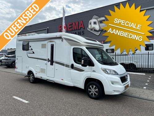 Hymer Tramp 598 GL Queensbed, Schotel, TV, Caravans en Kamperen, Campers, Bedrijf, tot en met 3, Half-integraal, Hymer, Diesel