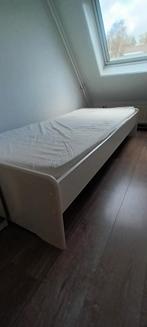 Auping eenpersoonsbed met spiraalbodem - Wit, Huis en Inrichting, Ophalen, Gebruikt, 90 cm, Eenpersoons