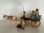 Playmobil 3117 gezin met paard en wagen op pad, Kinderen en Baby's, Speelgoed | Playmobil, Ophalen of Verzenden, Gebruikt, Complete set