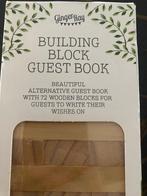 Ginger ray gastenboek building blocks, Ophalen, Zo goed als nieuw, Feestartikel, Overige