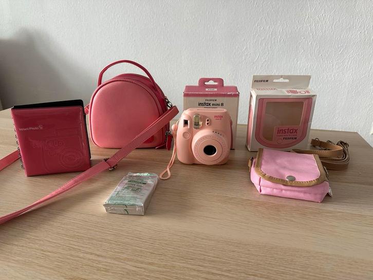 Fujifilm Instax Mini 8 Polaroid Camera, Audio, Tv en Foto, Fotocamera's Digitaal, Zo goed als nieuw, Compact, Fuji, Geen optische zoom