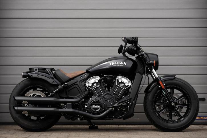 Indian 69 Scout Bobber Black Edition Jekyll & Hide, Motoren, Motoren | Overige merken, Bedrijf, Chopper, meer dan 35 kW, ABS, LED Verlichting
