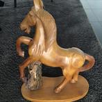Houten beeld paard, Ophalen, Gebruikt, Dier